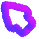 Purple Fluffy pointer