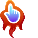 Red Fiery cursor