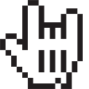 Rock Hand cursor