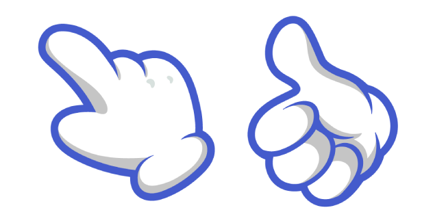White Cartoon Hand