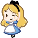 Cute Alice and Drink Me Potion cursor