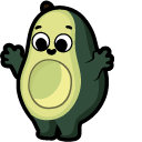 Cute Avocado cursor