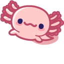 Cute Axolotl cursor