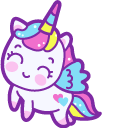 Cute Baby Unicorn cursor