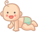 Cute Baby cursor