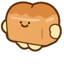 Cute Baguette and Loaf of Bread cursor