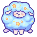 Cute Bedtime Sheep cursor