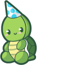 Cute Birthday Turtle pointer