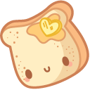 Cute Bread and Bubble Tea cursor