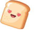 Cute Bread cursor
