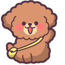 Cute Brown Maltipoo cursor