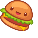 Cute Burger and Coca-Cola cursor