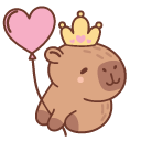 Cute Capybara Princess pointer