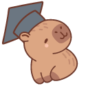 Cute Capybara Teacher pointer