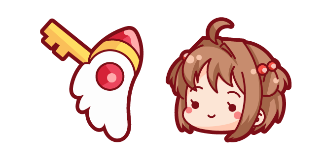 Cute Cardcaptor Sakura Sakura Kinomoto and Key