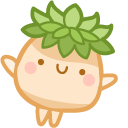 Cute Carrot and Radish cursor