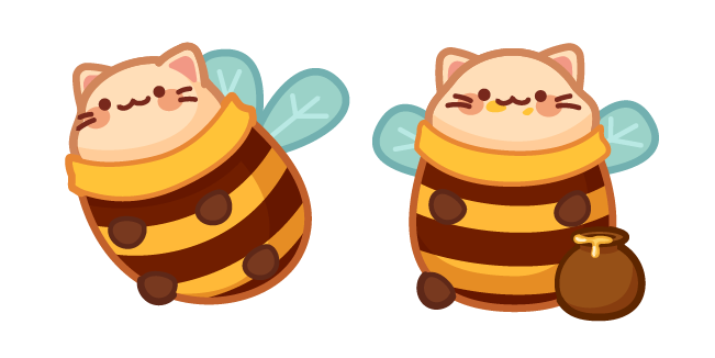 Cute Cat in Bee Costume