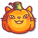 Cute Cat Pumpkins cursor