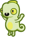 Cute Chameleon cursor