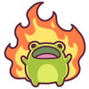 Cute Chaos Frog cursor