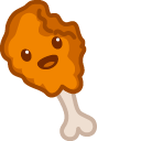 Cute Chicken Leg cursor