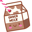 Cute Chocolate Milk and Cupcake pointer