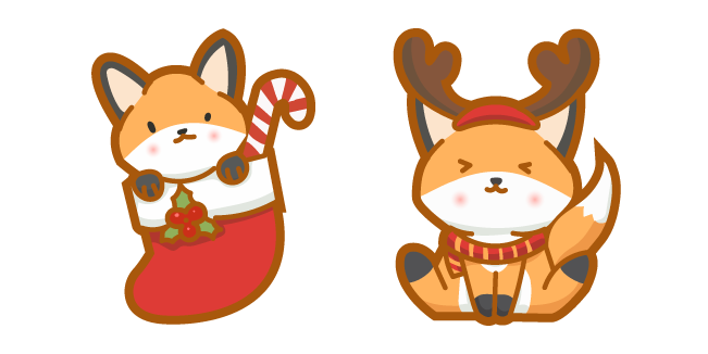 Cute Christmas Fox