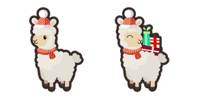 Cute Christmas Llama