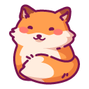 Cute Chubby Fox cursor