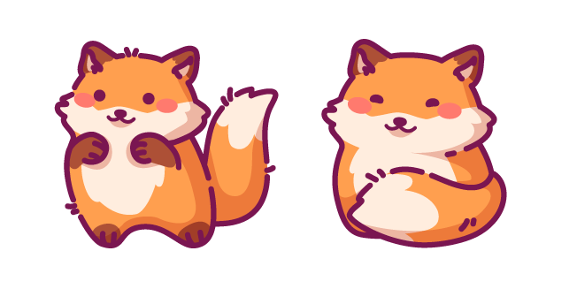 Cute Chubby Fox