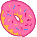 Cute Coffee Pot and Donut cursor