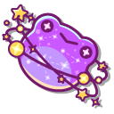 Cute Cosmic Frog pointer