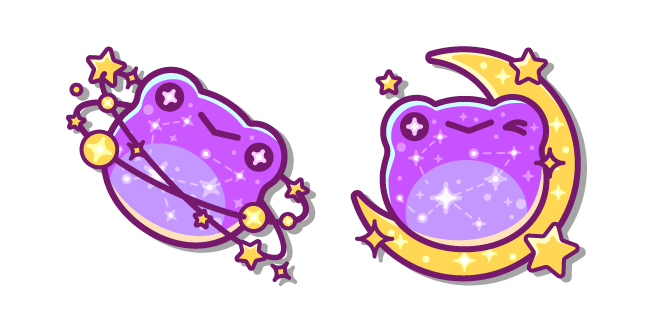 Cute Cosmic Frog
