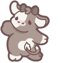 Cute Dancing Cow pointer