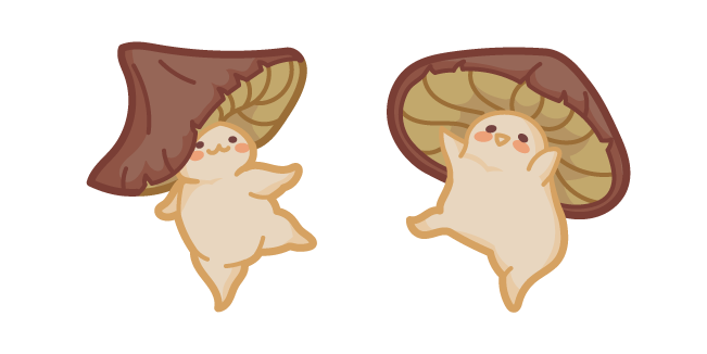 Cute Dancing Mushroom