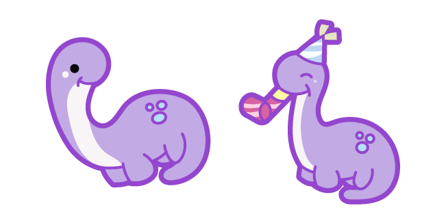 Cute Dino Brachiosaurus