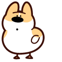 Cute Dogs as Ducks cursor