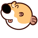 Cute Dogs as Fugu Fish cursor