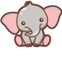 Cute Elephant cursor