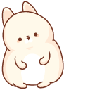 Cute Fat Rabbit pointer