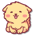 Cute Fluffy Dog cursor