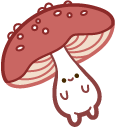 Cute Fly Agaric Mushrooms pointer