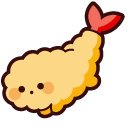 Cute Fried Shrimp cursor