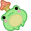 Cute Frog and Mushroom pointer