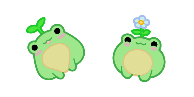 Cute Frog Flower