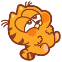 Cute Garfield pointer