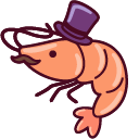 Cute Gentleman Shrimp cursor