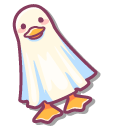 Cute Ghost Duck pointer