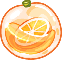 Cute Glassy Watermelon and Orange cursor
