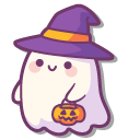 Cute Halloween Ghost cursor